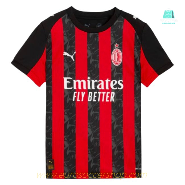 2025-2026 AC Milan Home Shirt (Kids) (Loftus Cheek 8)