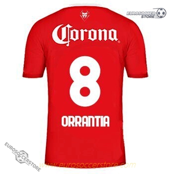 Toluca ORRANTIA 8 Home Football Jersey 23-24 Season