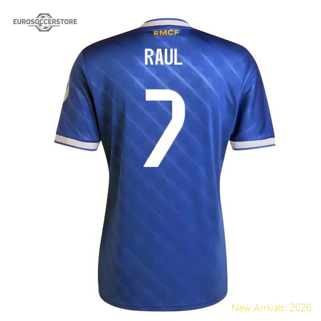 Performance High-Quality 2025-2026 Real Madrid Third Shirt (Raul 7)