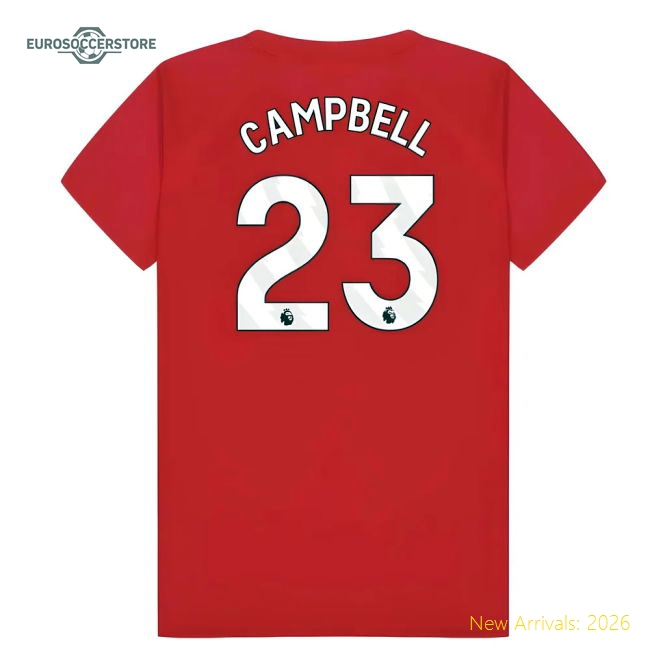 Arsenal Poly T-Shirt (Red) - Kids (Campbell 23)