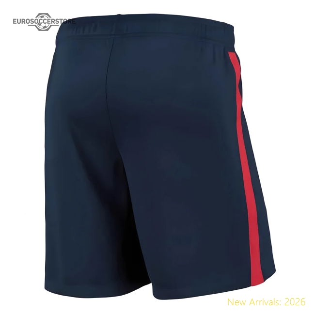 2020-2021 Atletico Madrid Home Nike Football Shorts (navy)