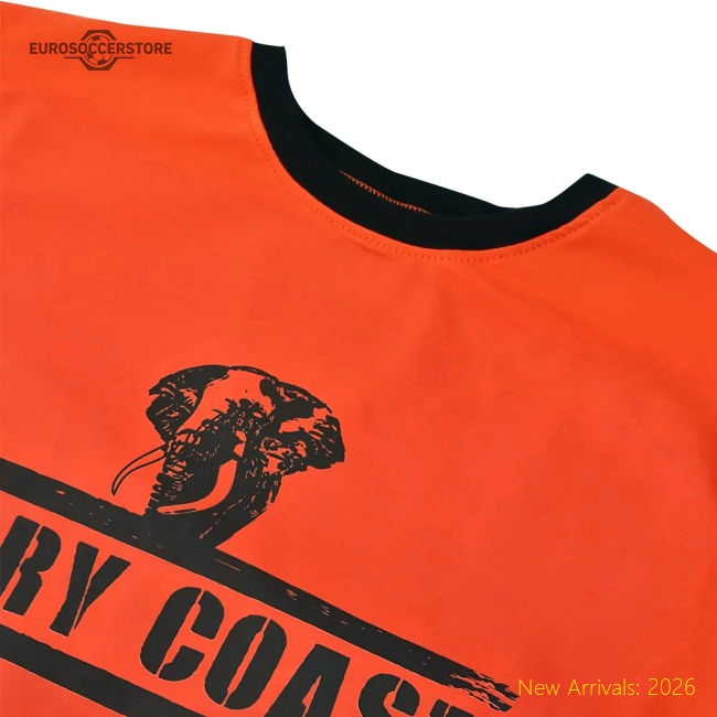 Top Ivory Coast 20242025 Regular Shirt Breathable Contemporary