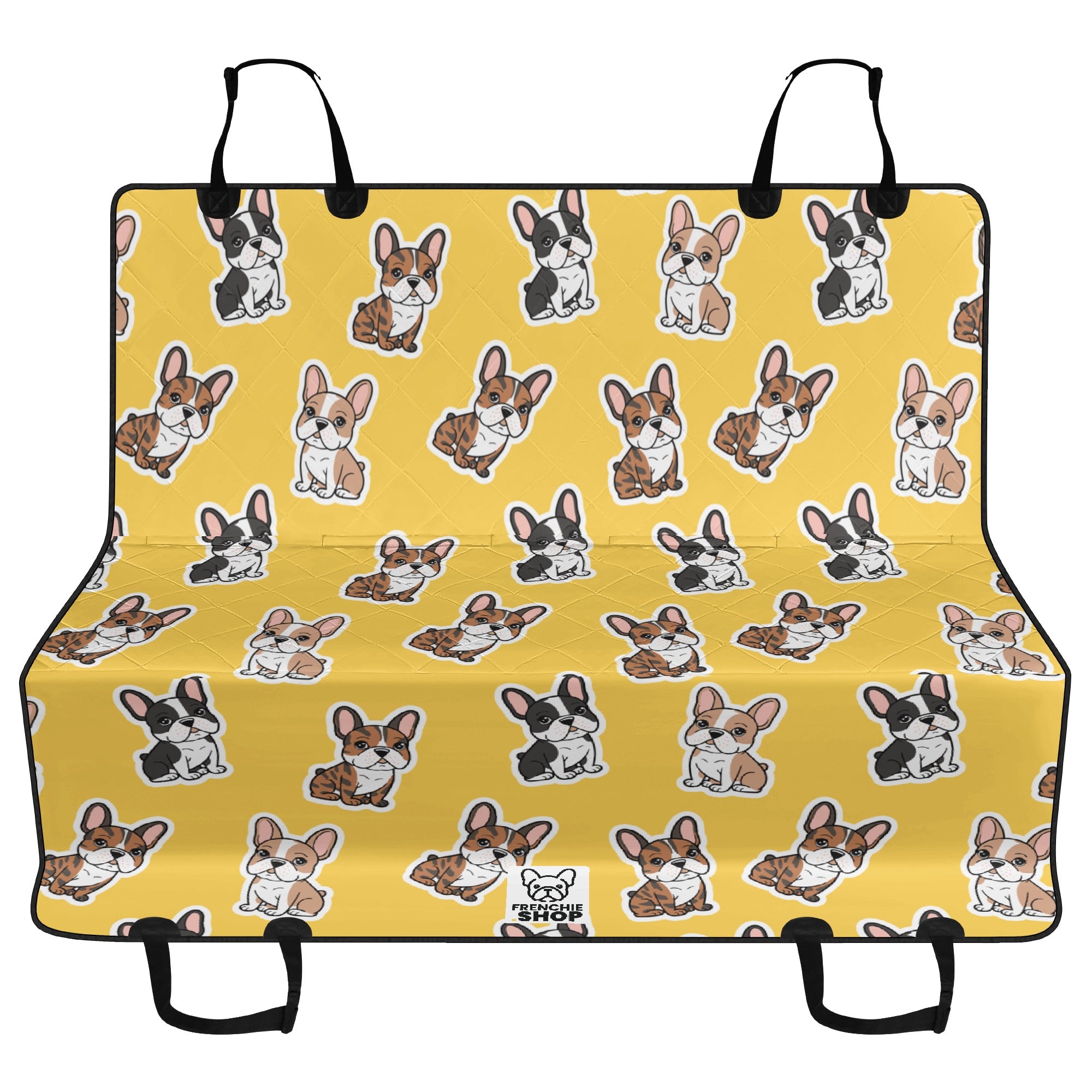 Car Pet Seat Covers For French Bulldog Dog Supplies | Non-slip Design