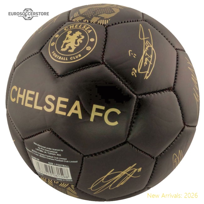 Chelsea Fc Sig Gold Phantom Football Liverpool Fan Merchandise