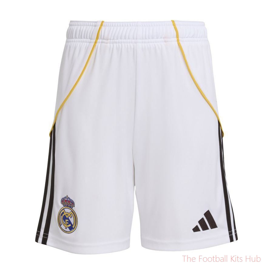 Real Madrid Home Shorts 2025/26 Kids