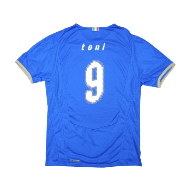 Player Issue Style Italy Home Professional Jersey 2008-2009 (Toni 9)