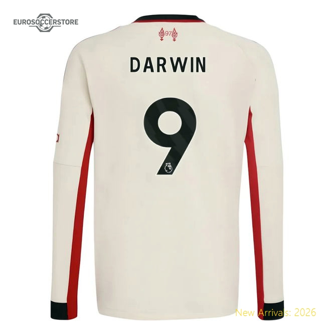 Non-toxic Liverpool Kids Jersey Darwin 2025-2026 Drycell