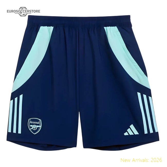Arsenal 2024-2025 Downtime Shorts (Night Sky) Supporter Version