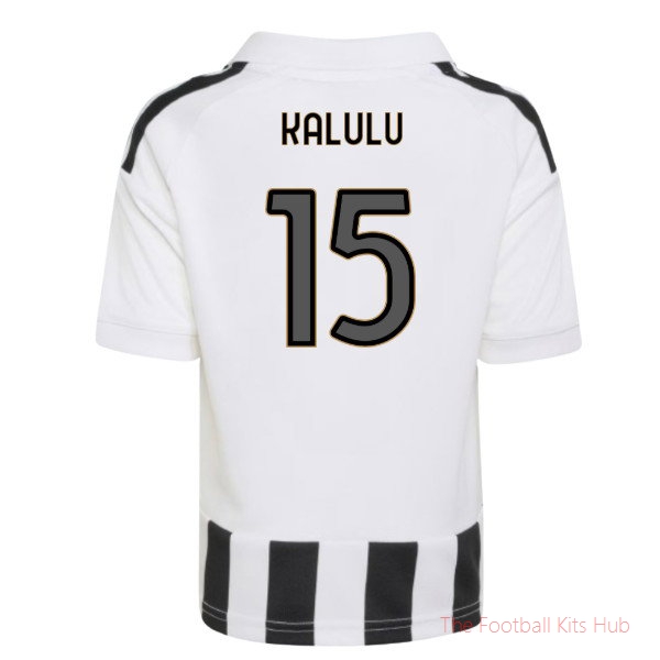 Juventus Home Kit 2026-2027 Kalulu #15 Mini Match Jersey