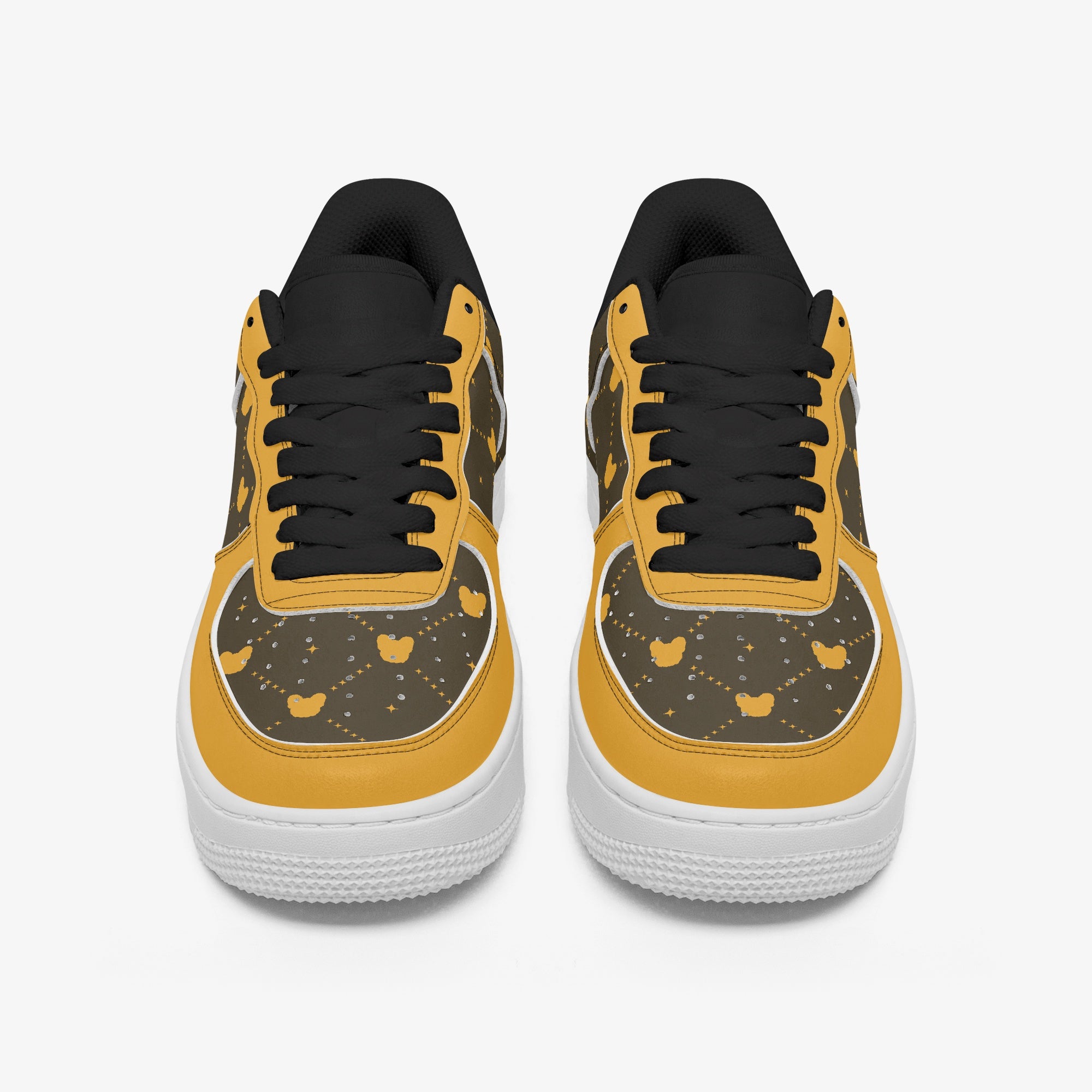 Sapphire - Low-Top Leather Sneakers