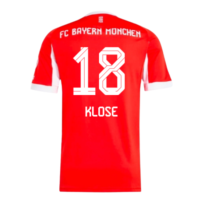 2025-2026 Bayern Home Best Value Shirt (Klose 18) Lightweight