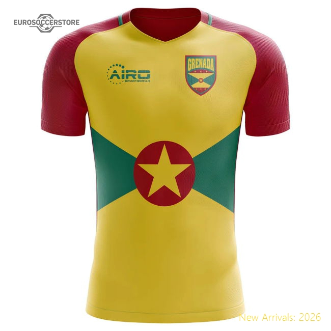 Grenada Home Concept Football Kit 2025-2026 Supporter Jersey