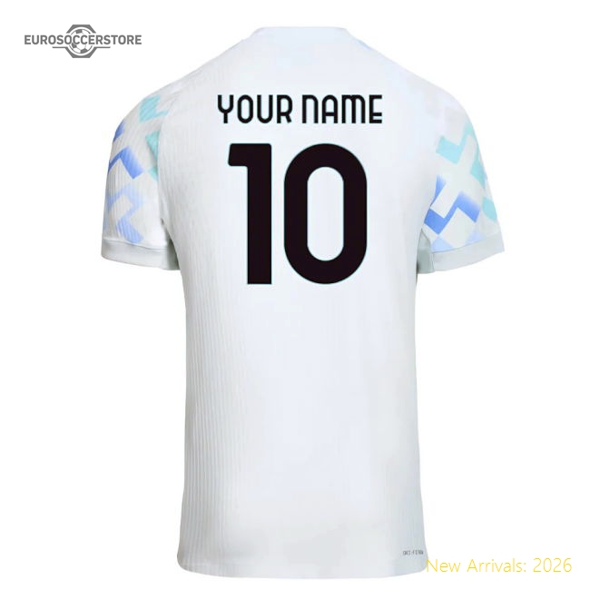 Professional-Grade 2025-2026 Inter Milan Authentic Away Shirt (Your