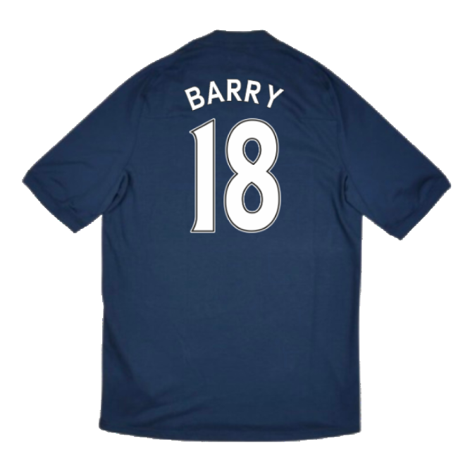 Adult Manchester City 2010-11 Away Shirt ((Very Good) XL) (Barry 18)