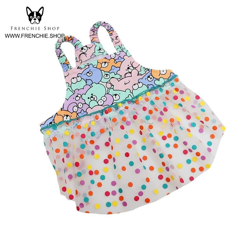 Non-slip Skirt Frenchie Summer Dress (w316) Outdoor Use | Durable Build