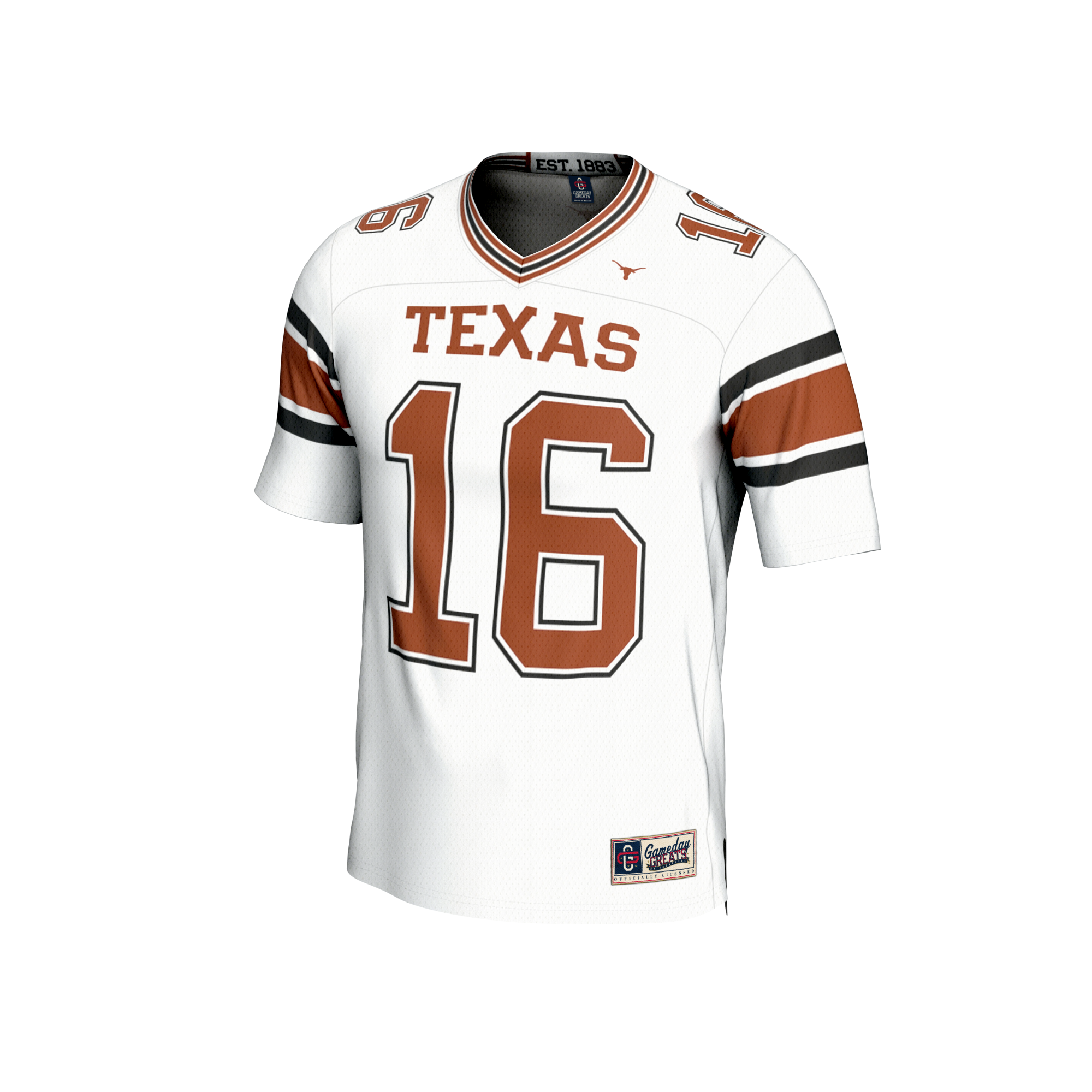 [DDG] Arch Manning Texas Longhorns GameDay Greats Unisex Football Fashion Jersey - White