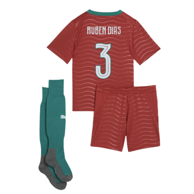 Portugal Home Mini Kit 2026-2027 Game Replica Jersey