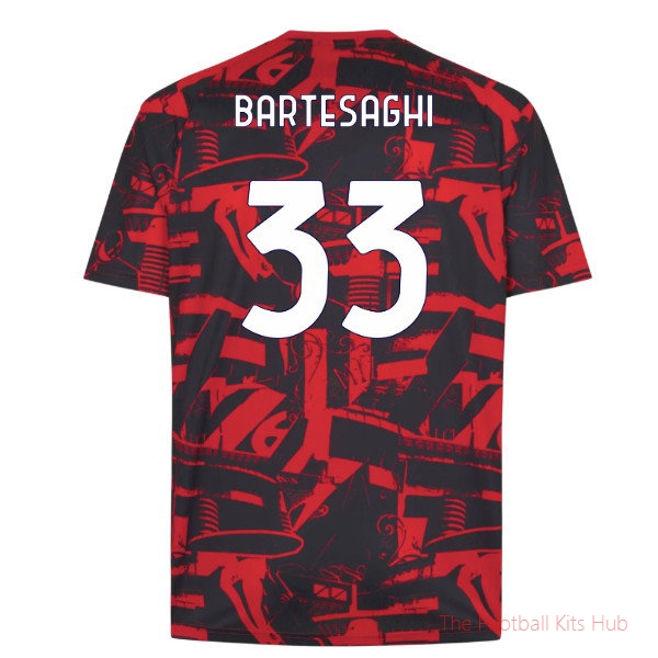 [SPK] 2026/27 AC Milan Warm Up Jersey Red Bartesaghi 33