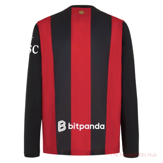 Club Fan Edition AC Milan 2026-2027 Long Sleeve Home Shirt