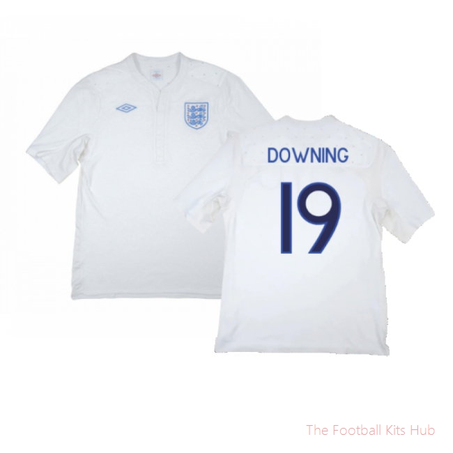 England 2009-10 Home Shirt (XXXL) (Fair) (Downing 19)
