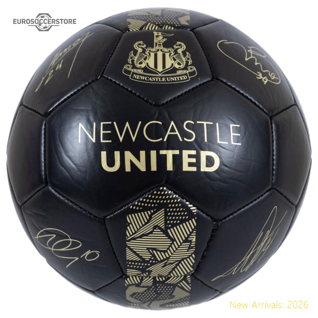 Newcastle United Fc Sig Gold Phantom Football For Premier League Fans