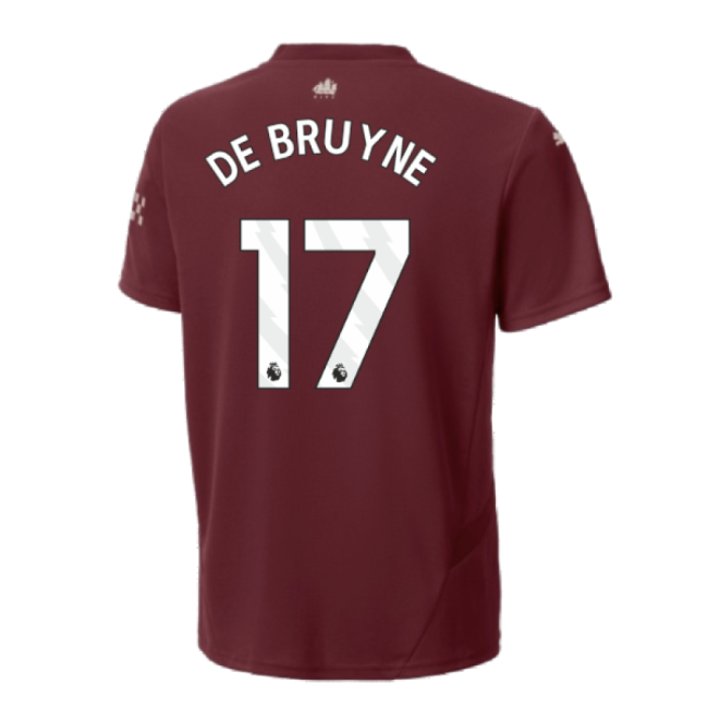 2024-2025 Man City Third Mini Kit (De Bruyne 17) (Collector's Item)