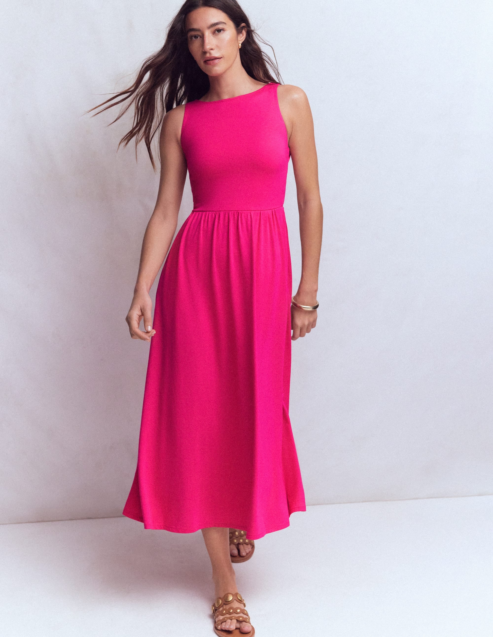 Saoirse Smocked Jersey Dress