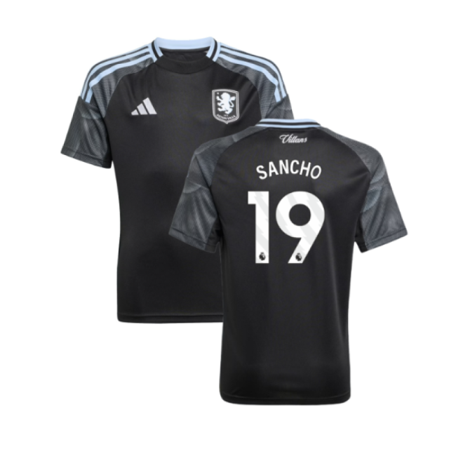 2025-2026 Aston Villa Away Popular - Quick-Dry Breathable Kids Ki#615
