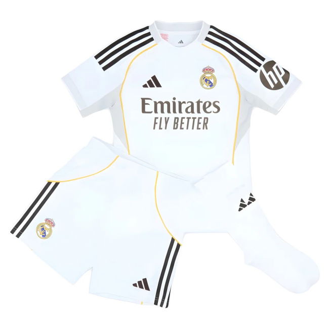 High Quality 2025-2026 Real Madrid Home With Vintage Design