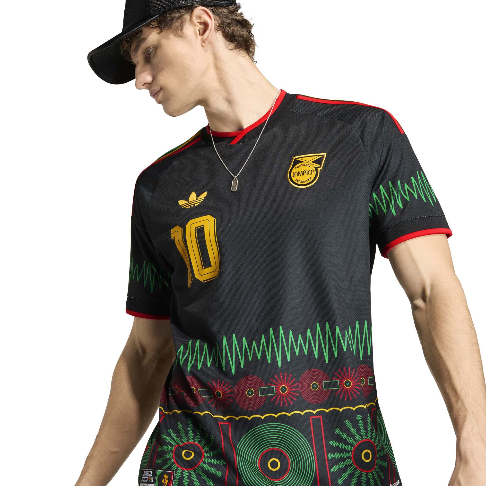 [SJH] Bob Marley Jamaica National Team 2026 Away Replica Jersey - Black