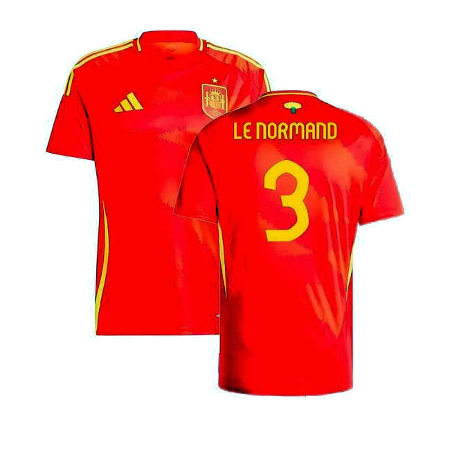 Unique Limited Quality Spain Home Collector Jersey (Le Normand 3)
