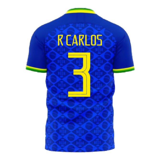 Kit Brazil 2021-2022 Away Concept Football Kit (Fans Culture) (R