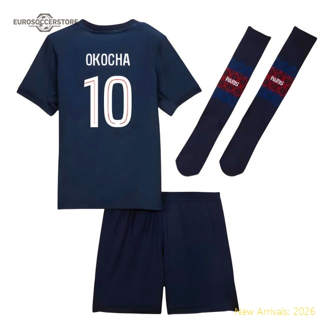 Paris Saint-Germain Children 2025 Home Jersey Shirt Football Fan For Football For Football For Football Supporter Collection