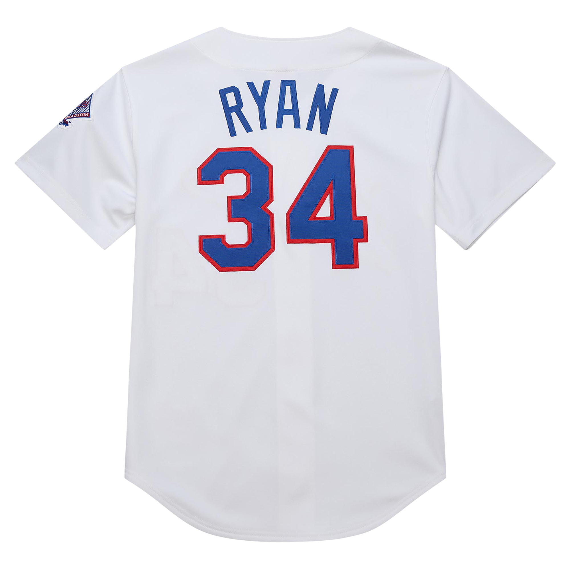 [LK] Nolan Ryan Texas Rangers 1993 Cooperstown Collection Authentic Jersey - White