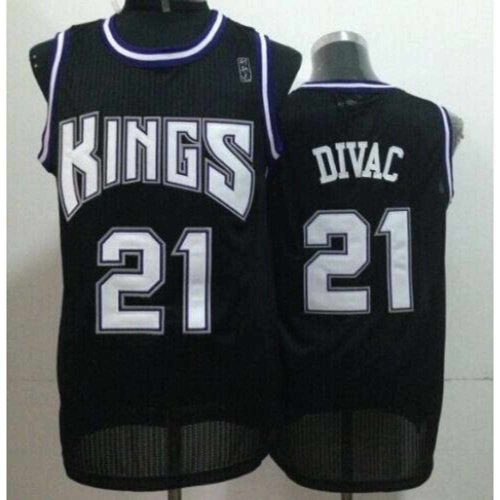 Performance Elite Men's SAC #21 Vlade Black Basketball Jersey