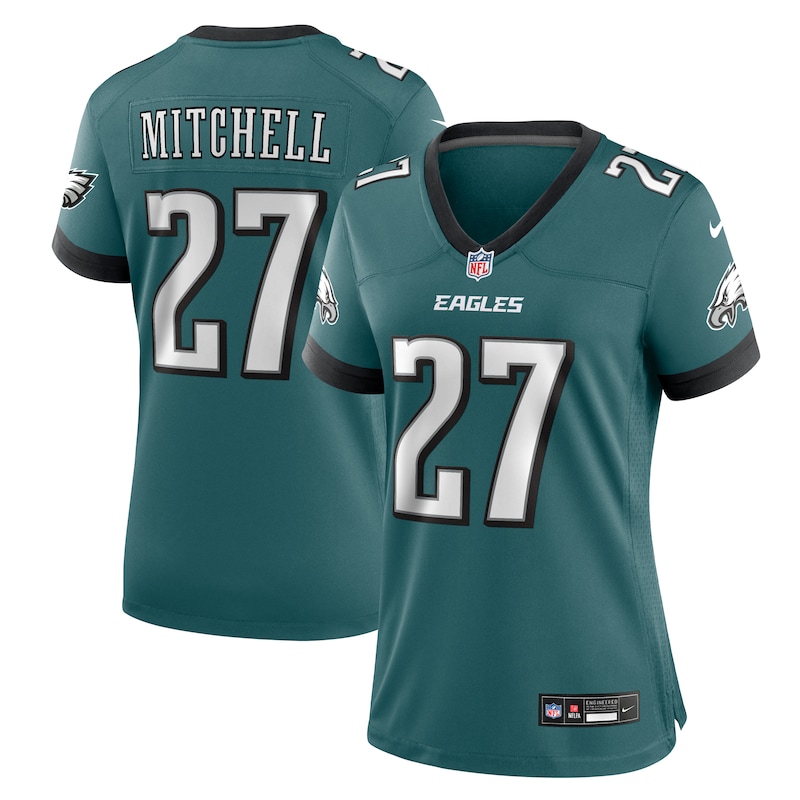 None Quinyon Mitchell PHI Eagles Retro Genuine Jersey Game Day Wear