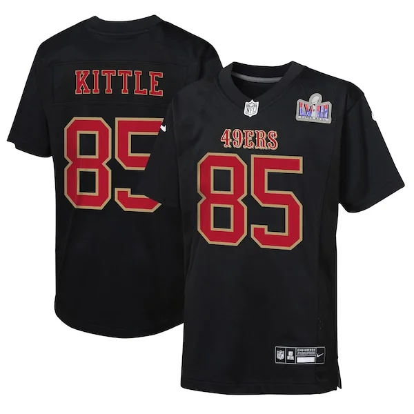 Performance SF 49ers Game Jersey - Black | NFL Fan Apparel | NFL Footb