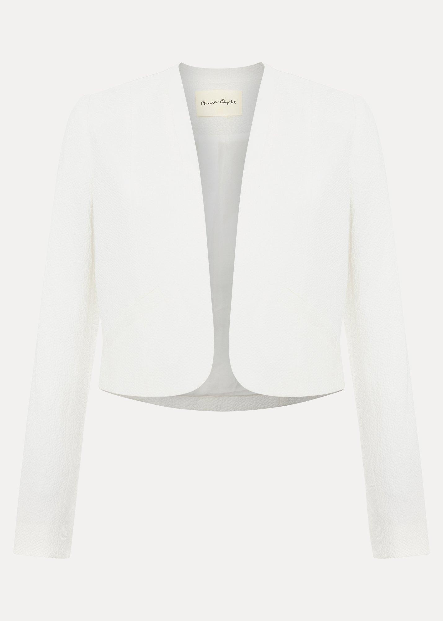 Olivia Textured Short Jacket