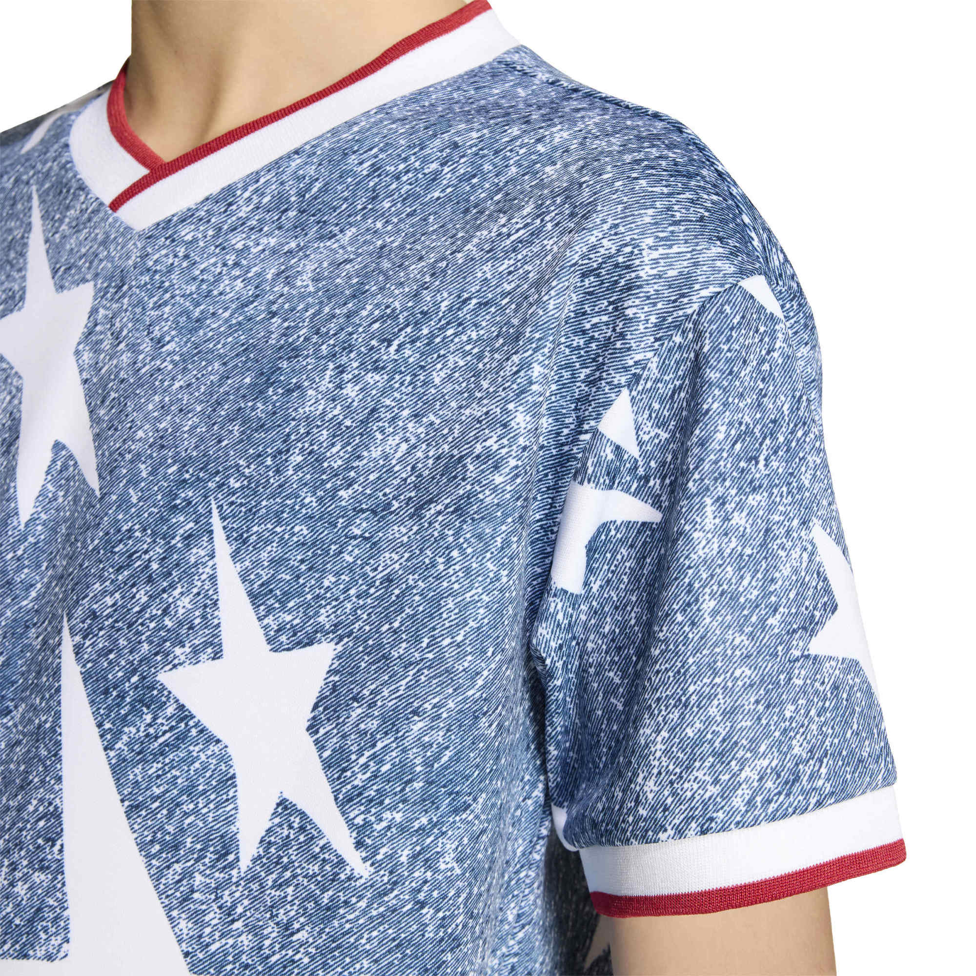 [SJH] Youth USA 1994 Denim Graphic Fashion Jersey - Blue