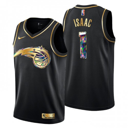 Black DEN Orlando Magic #1 Game-Used Style Jersey NBA Fan Apparel