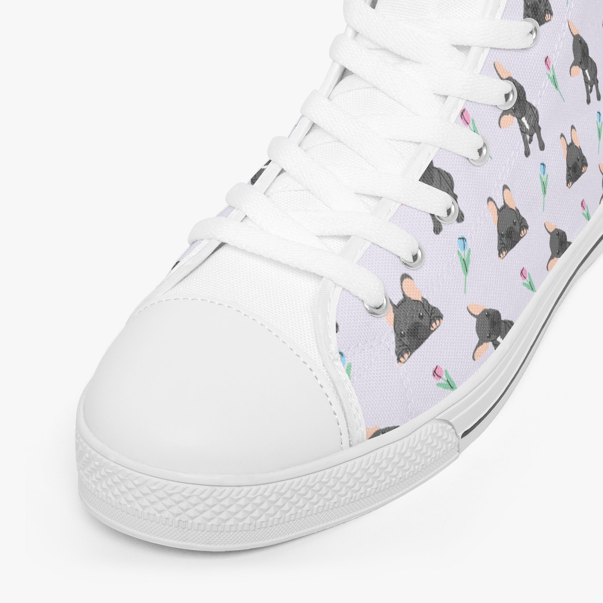 Everyday Charlotte - Classic High-top Canvas Shoes for Casual Outings