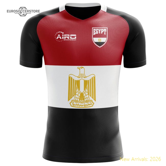 2025-2026 Egypt National Team Flag Concept Football Shirt - Womens