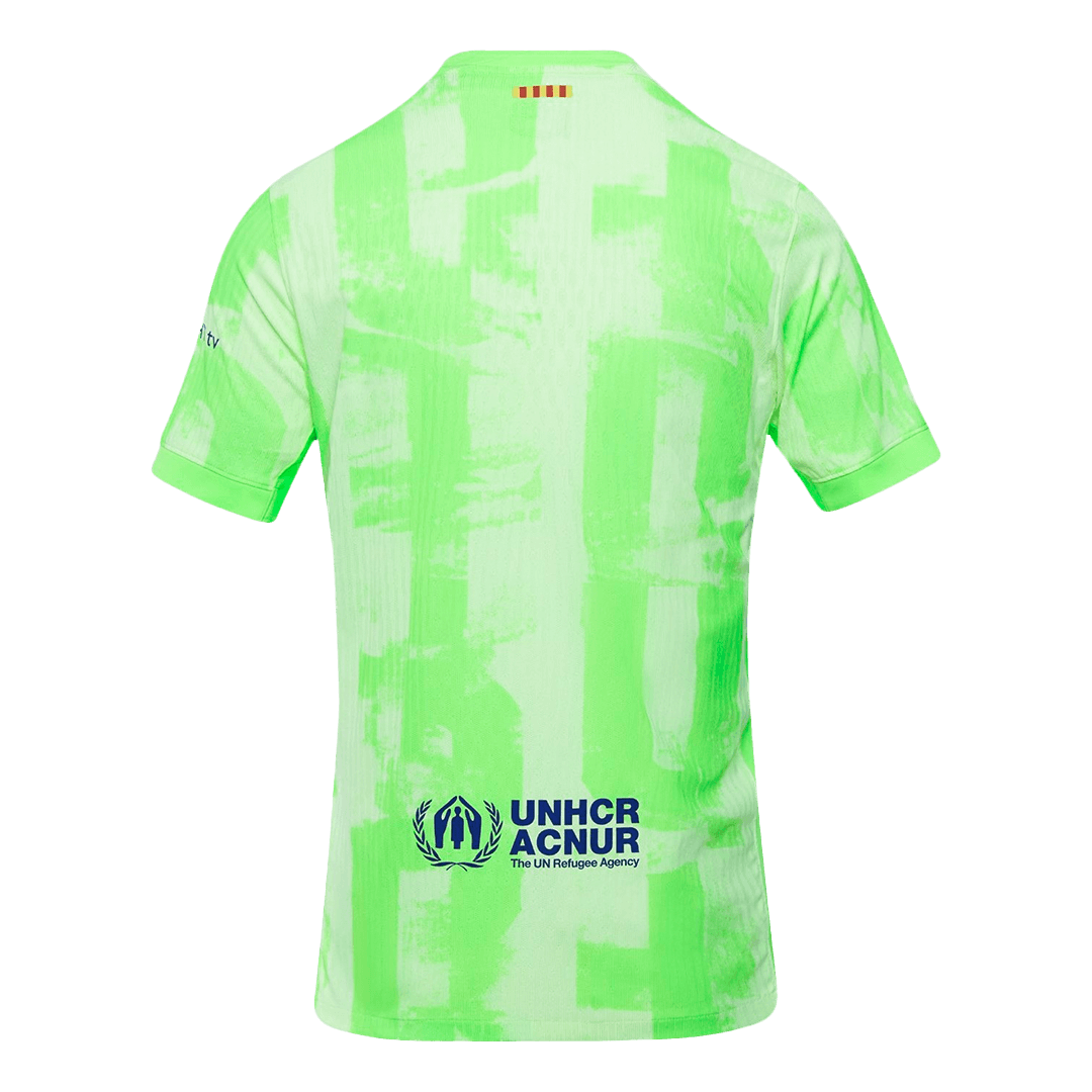 Player Version Barcelona Third Away Soccer Jersey 2024/25- Spotify Log