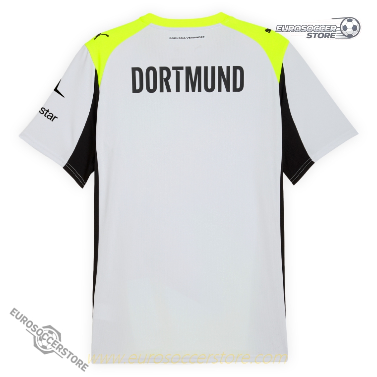 Borussia Dortmund Away Football Jersey for the 25-26 Season