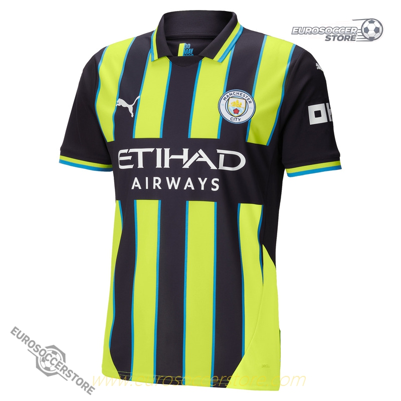 Rodrigo's Number 16 Away Jersey for Manchester City in the 24-25 Season