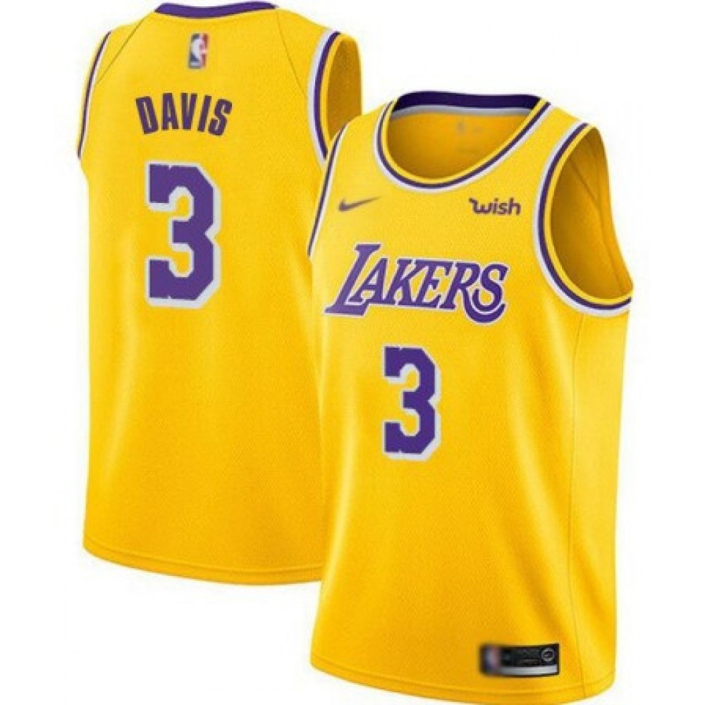 3 Los Angeles Lakers Jersey Yellow - - Must-Have Jersey