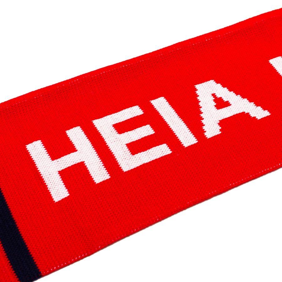 Norway Hat & Scarf Knitted Red Kids In Multiple Adult Sizes