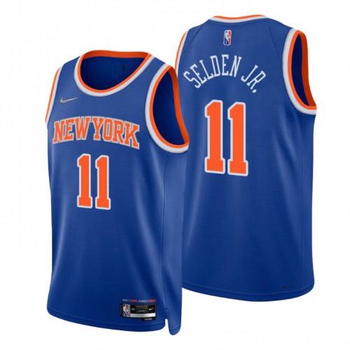 Nike Nuggets Blue York Knicks #11 Jersey - Economical Premium Quality