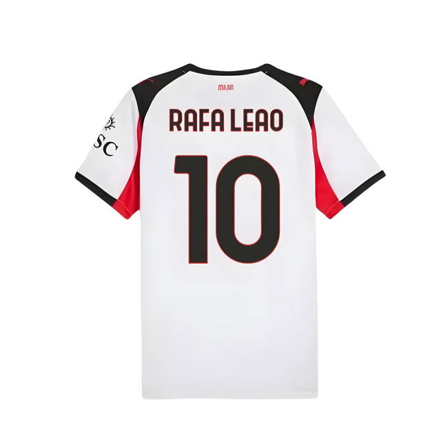 Rafa Leao 10 Unique AC Milan Away Exclusive Kit 2025-2026