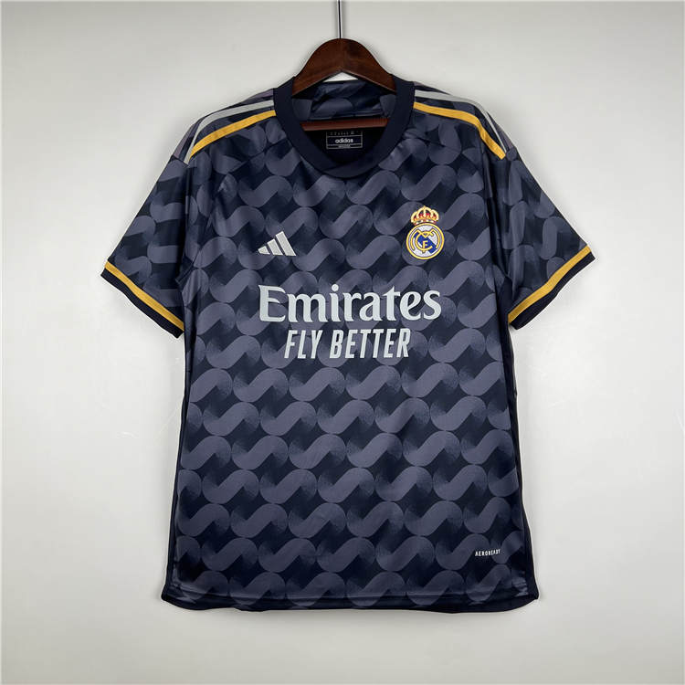 Authentic Real Madrid 2324 Away Soccer Jersey Football Shirt
